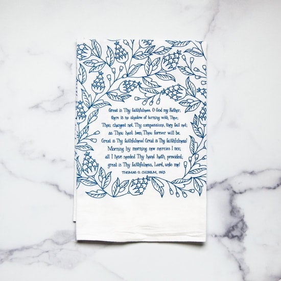 8 Hymn Tea Towels - Set 3